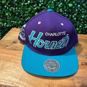 Charlotte Hornets Purple and Teal Cap